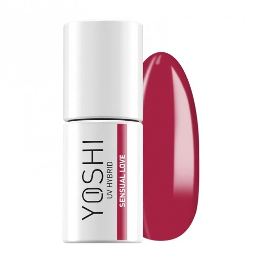Lakier Hybrydowy YOSHI UV 614 Sensual Love 6ml -zdjęcie numer 1