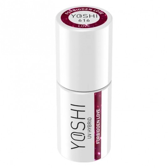 Lakier Hybrydowy YOSHI UV 616 Forbidden Love 6ml -zdjęcie numer 3