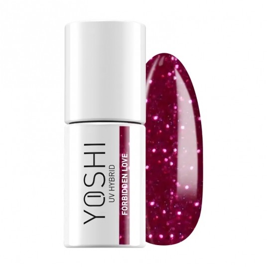 Lakier Hybrydowy YOSHI UV 616 Forbidden Love 6ml -zdjęcie numer 1