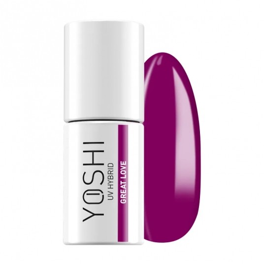 Lakier Hybrydowy YOSHI UV 617 Great Love 6ml -zdjęcie numer 1
