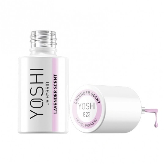 Lakier Hybrydowy YOSHI UV 823 Lavender Scent 6ml -zdjęcie numer 2