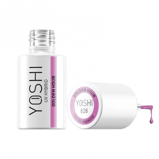 Lakier Hybrydowy YOSHI UV 828 Golden Hour 6ml -zdjęcie numer 2