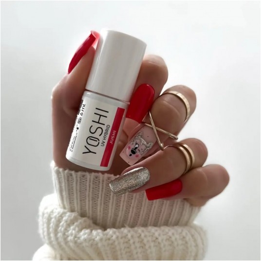 Lakier Hybrydowy YOSHI UV 911 Jushi 6ml -zdjęcie numer 4