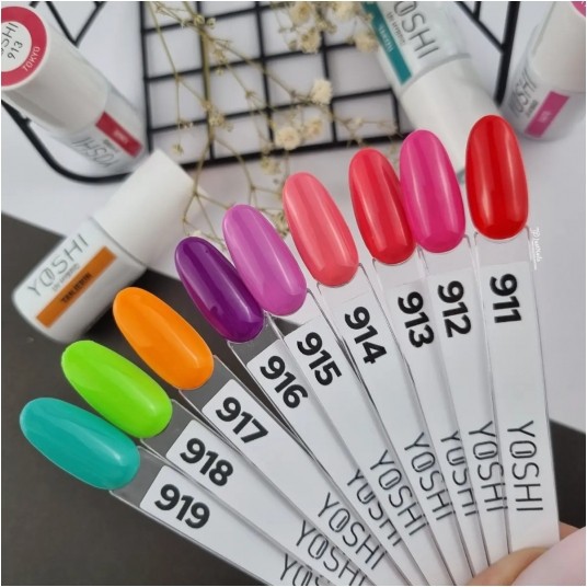 Lakier Hybrydowy YOSHI UV 911 Jushi 6ml -zdjęcie numer 3