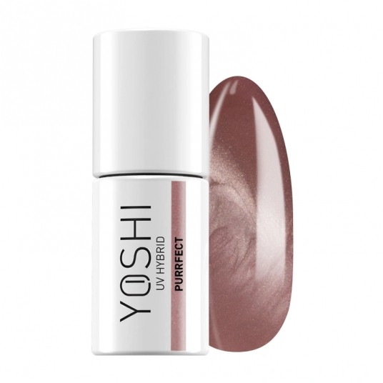 Lakier Hybrydowy YOSHI UV 921 Purrefect 6ml -zdjęcie numer 1