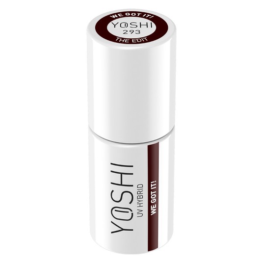 Lakier Hybrydowy YOSHI UV THE EDIT 293 We Got It! 6ml -zdjęcie numer 5