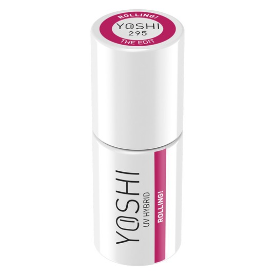 Lakier Hybrydowy YOSHI UV THE EDIT 295 Rolling! 6ml -zdjęcie numer 5