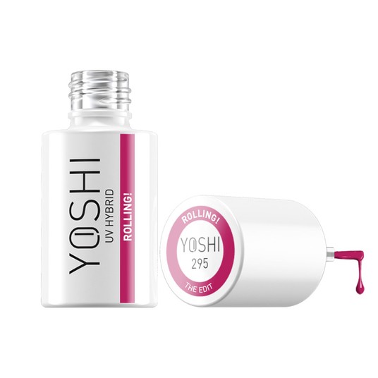Lakier Hybrydowy YOSHI UV THE EDIT 295 Rolling! 6ml -zdjęcie numer 3