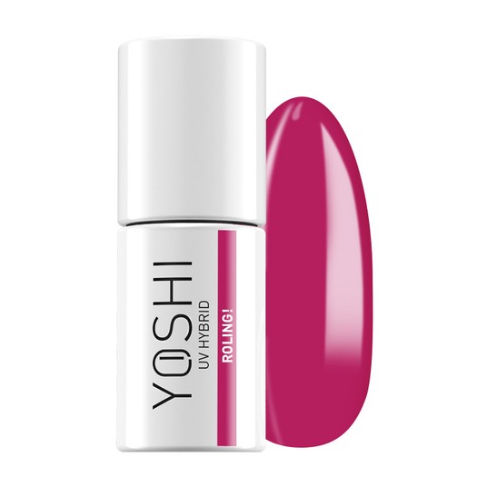 Lakier Hybrydowy YOSHI UV THE EDIT 295 Rolling! 6ml -zdjęcie numer 1