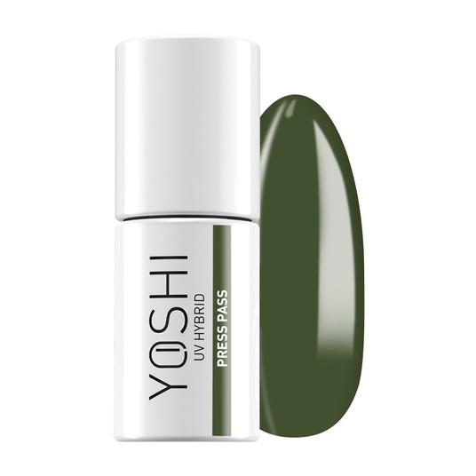 Lakier Hybrydowy YOSHI UV THE EDIT 297 Press Pass 6ml -zdjęcie numer 1