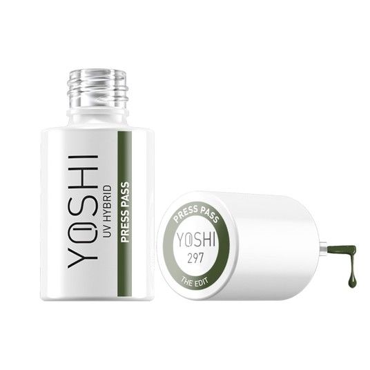 Lakier Hybrydowy YOSHI UV THE EDIT 297 Press Pass 6ml -zdjęcie numer 3