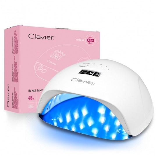 Lampa Clavier UV LED Q12 48W Dual LED Biała White -zdjęcie numer 1