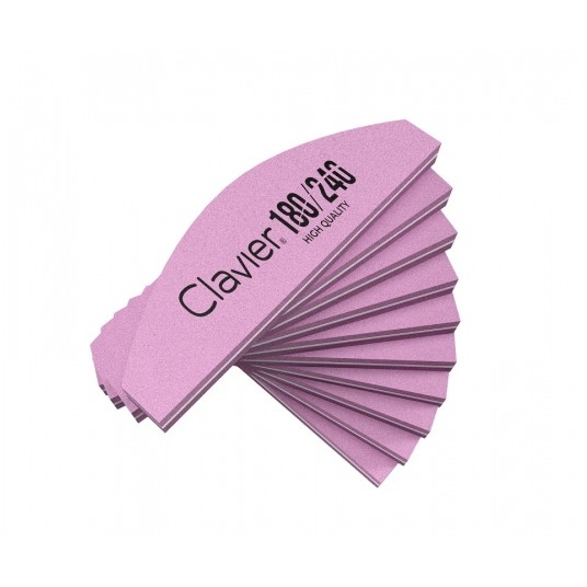Mini Buffer Clavier Łódka róż 180/240 10szt -zdjęcie numer 1