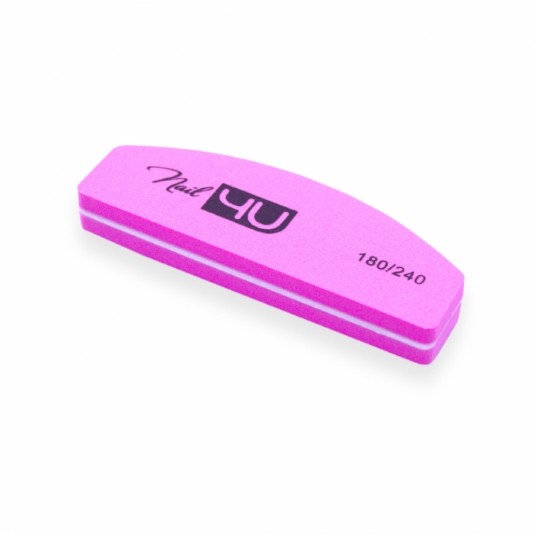 Mini polerka Nail4u candy pink 180/240 20szt -zdjęcie numer 2