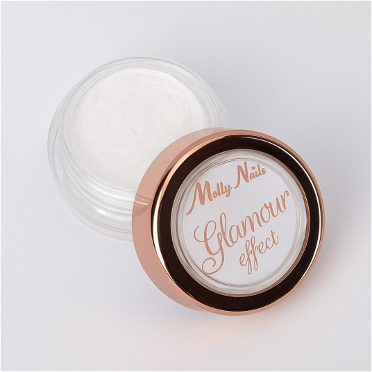 Molly Nails pyłek do paznokci Glamour effect z pacynką nr 1 1g -zdjęcie numer 3