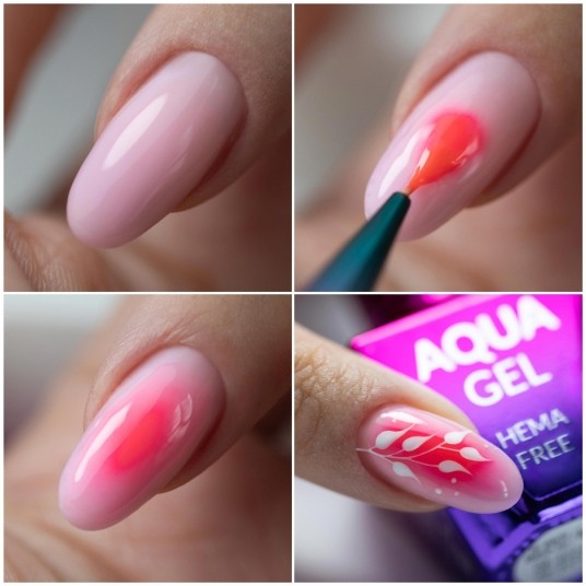 Molly Nails żel do zdobień na mokro blooming 10g -zdjęcie numer 8