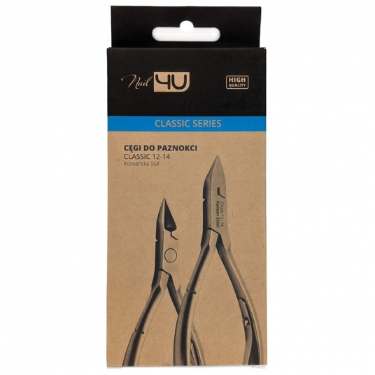 Nail4u Cęgi do paznokci classic 12-14mm -zdjęcie numer 5