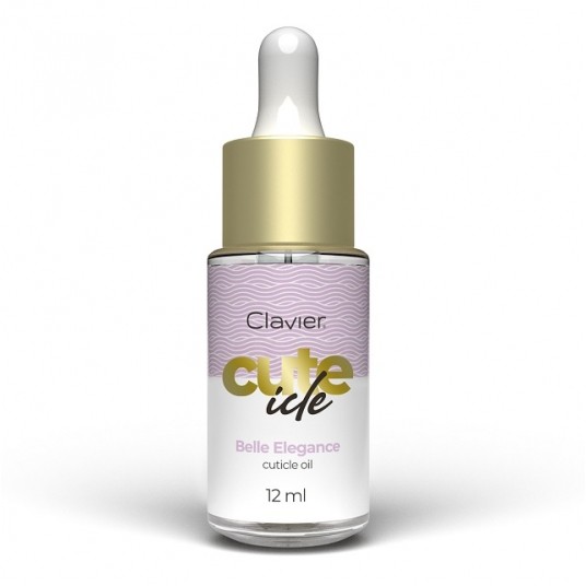 Oliwka do skórek i paznokci Clavier Cute Icle Belle Elegance 12ml -zdjęcie numer 1