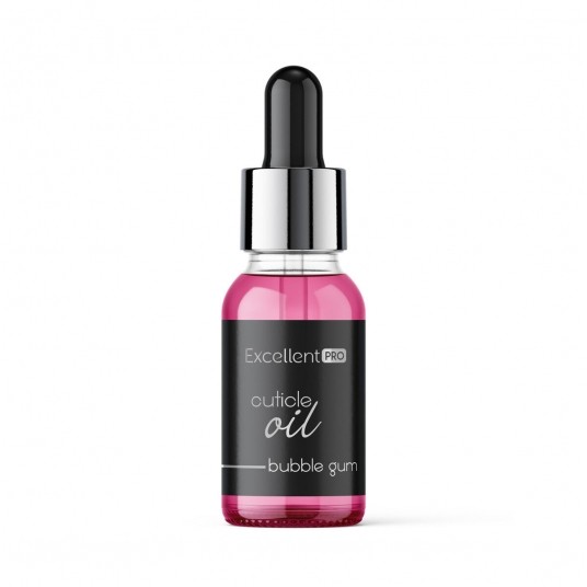 Oliwka do skórek i paznokci Excellent PRO Cuticle Oil Bubble Gum 10ml -zdjęcie numer 1