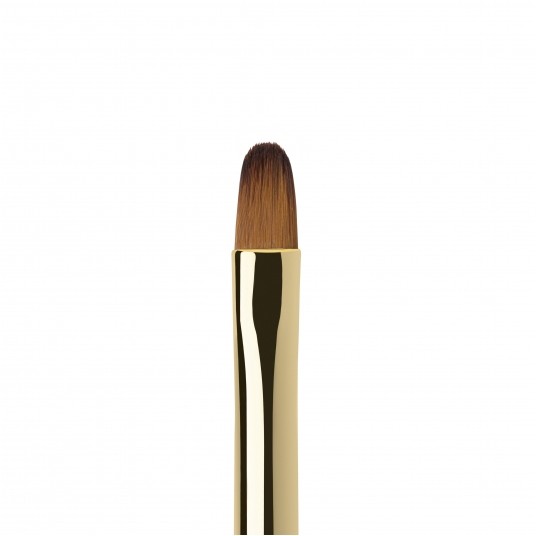 Pędzelek F.O.X Nail Art Brush 004 "Round" Owal płaski / flat oval -zdjęcie numer 3