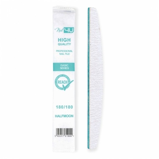 Pilnik Nail4u Basic łódka bezpieczny pakiet 180/180 -zdjęcie numer 3