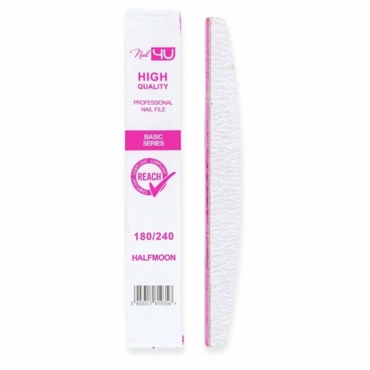 Pilnik Nail4u Basic łódka bezpieczny pakiet 180/240 -zdjęcie numer 3