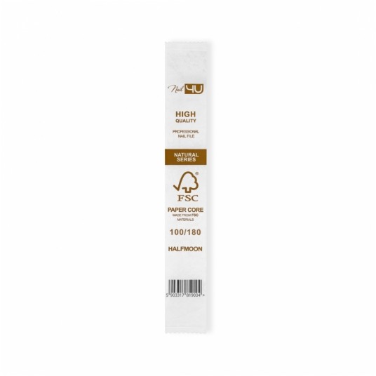 Pilnik Nail4u natural standard łódka bezpieczny pakiet 100/180 -zdjęcie numer 3