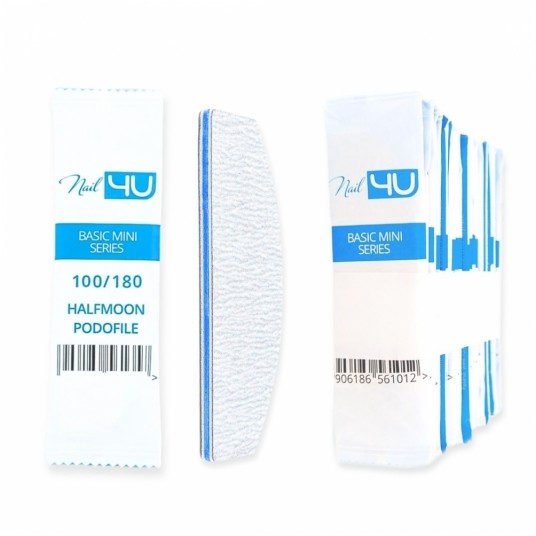 Pilnik Nail4u podofile basic mini łódka bezpieczny pakiet 100/180 -zdjęcie numer 1