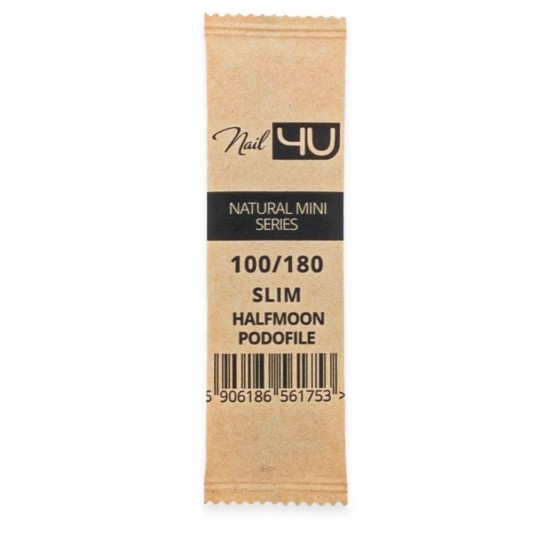 Pilnik Nail4u podofile slim mini łódka bezpieczny pakiet 100/180 -zdjęcie numer 4