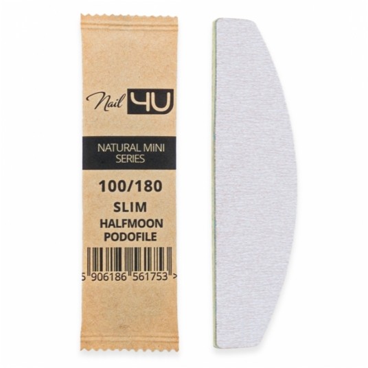 Pilnik Nail4u podofile slim mini łódka bezpieczny pakiet 100/180 -zdjęcie numer 3