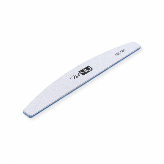 Pilniki Nail4u Basic naked łódka 100/180 25szt -zdjęcie numer 1