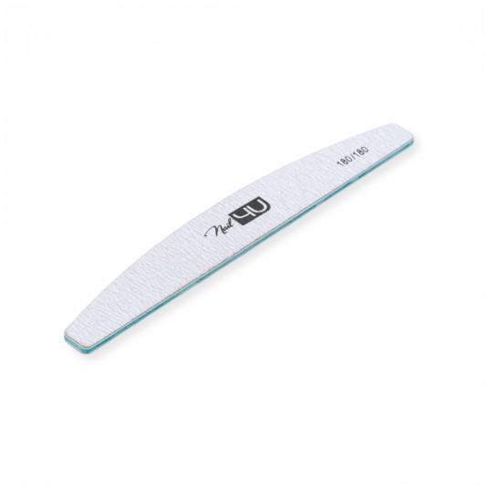 Pilniki Nail4u Basic naked łódka 180/180 25szt -zdjęcie numer 1