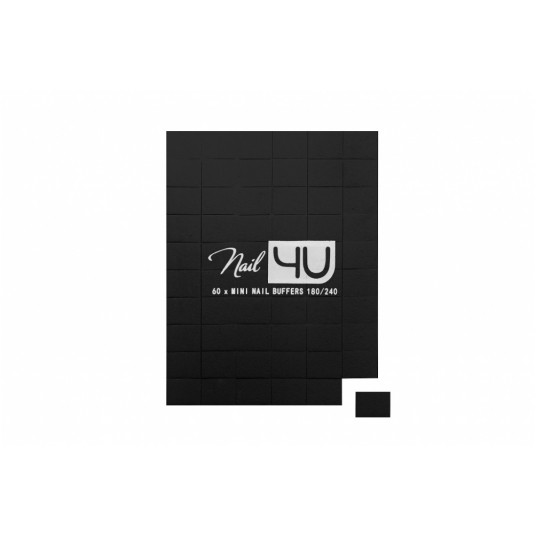 Polerka Nail4u smart block mini 180/240 60szt -zdjęcie numer 1