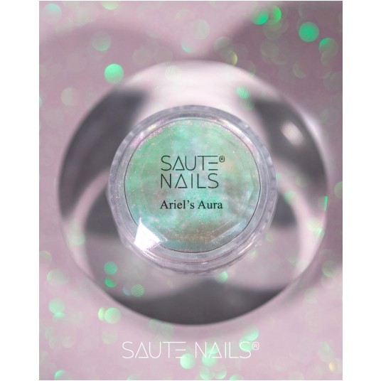 Pyłek Saute Nails Powder Ariel's Aura 3g -zdjęcie numer 1