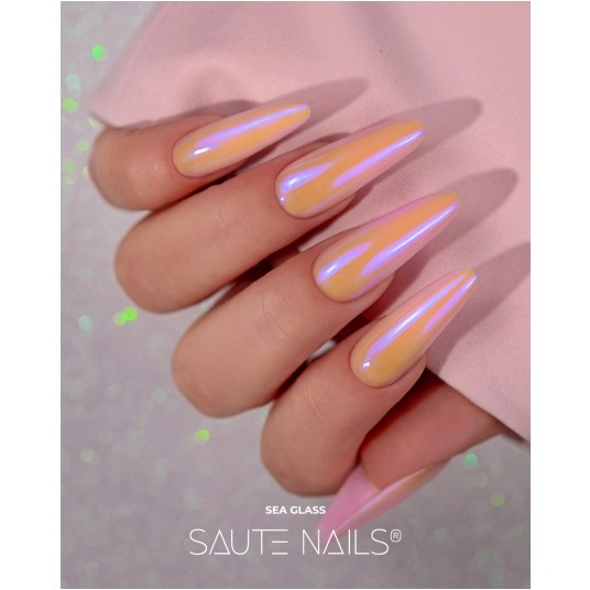 Pyłek Saute Nails Powder Sea Glass 3g -zdjęcie numer 4