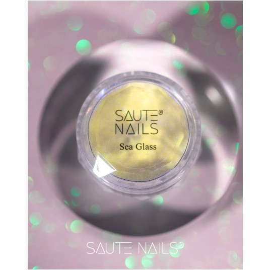 Pyłek Saute Nails Powder Sea Glass 3g -zdjęcie numer 1