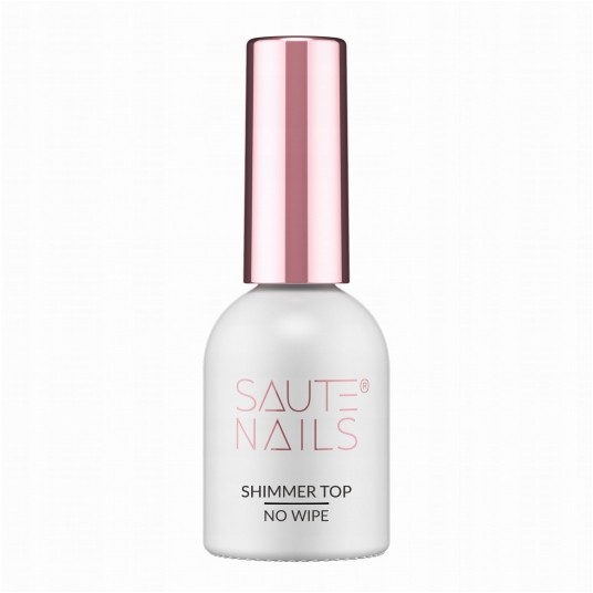 Saute Nails Shimmer Top No Wipe 8ml -zdjęcie numer 1