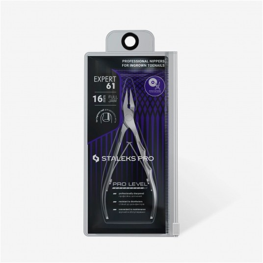STALEKS Cążki do wrastających paznokci EXPERT 61 16mm -zdjęcie numer 4