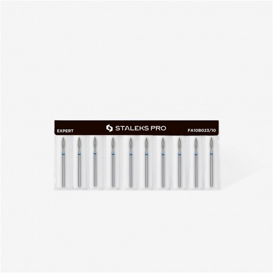 STALEKS Frez diamentowy niebieski płomyk 2,3mm / 10mm -zdjęcie numer 3