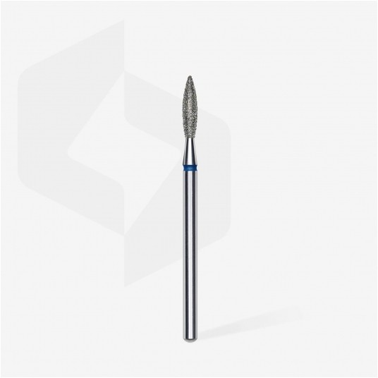 STALEKS Frez diamentowy niebieski płomyk 2,3mm / 10mm -zdjęcie numer 2