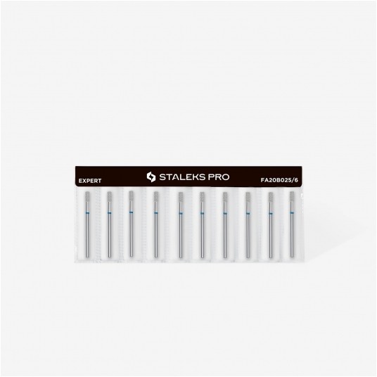STALEKS Frez diamentowy niebieski walec 2,5mm / 6mm -zdjęcie numer 3