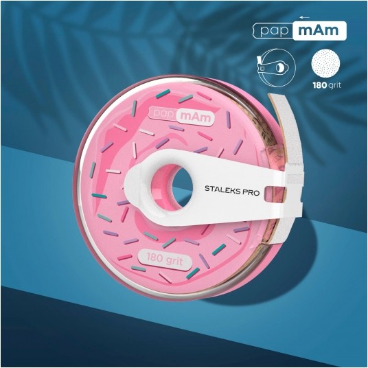 STALEKS pilniki do bazy w pudełku donut 180 grit 7m -zdjęcie numer 1