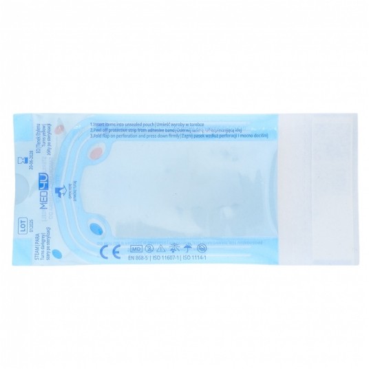 Torebki do sterylizacji Nail4u 57x100mm 200szt -zdjęcie numer 3