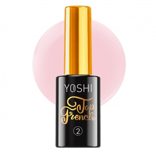 YOSHI Top French No2 UV Hybrid 10ml -zdjęcie numer 1