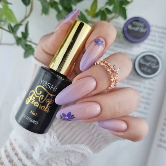 YOSHI Top French No2 UV Hybrid 10ml -zdjęcie numer 4