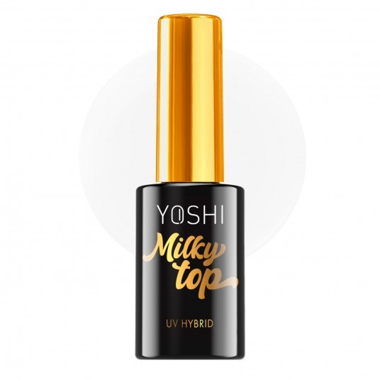 YOSHI Top Milky UV Hybrid 10ml -zdjęcie numer 1