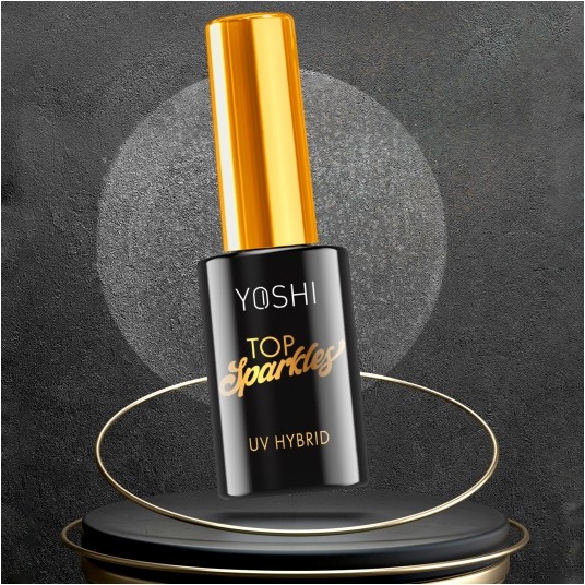 YOSHI Top Sparkles UV Hybrid 10ml -zdjęcie numer 2