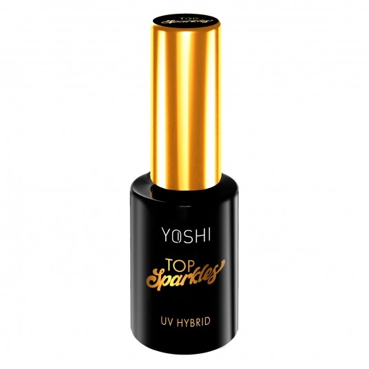 YOSHI Top Sparkles UV Hybrid 10ml -zdjęcie numer 4