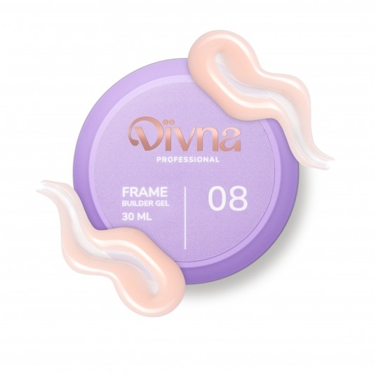 Żel DIVNA Frame Builder Gel 08 30g -zdjęcie numer 1