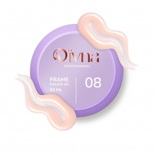 Żel DIVNA Frame Builder Gel 08 50g -zdjęcie numer 1